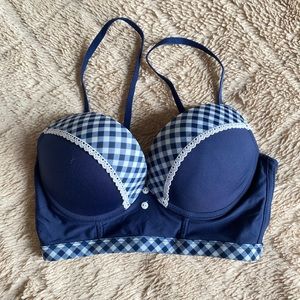 Blue Push-Up Bikini / Bra